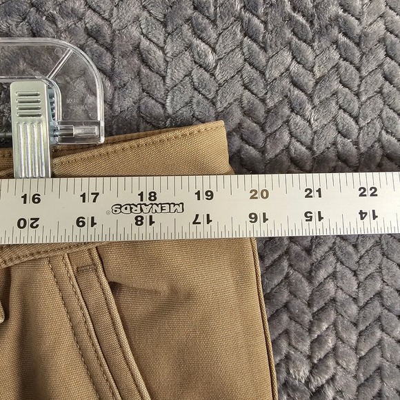 Weatherproof Vintage Mens Khaki Cargo Pants Size 38x30 Cotton Blend Lined - Picture 2 of 8